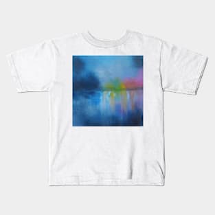 Enchanted Morning - Abstract Seascpe Kids T-Shirt